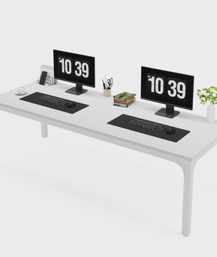 Extra Lange Bureau voor 2 Personen (200 cm) - Dubbel Werkstation voor Thuis of Kantoor