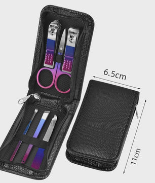 Professionele RVS Manicure & Pedicure Set (9-18 Stuks) met Precisie Tools en Reisfoedraal