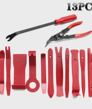 38-delige Auto Interieur Demontage Kit: Kunststof Trim Verwijderaar & Clips Trekker Set