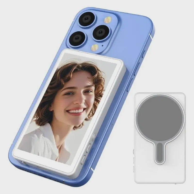 Magnetische Telefoon Monitor voor Vlogs & Livestreaming met Achtercamera