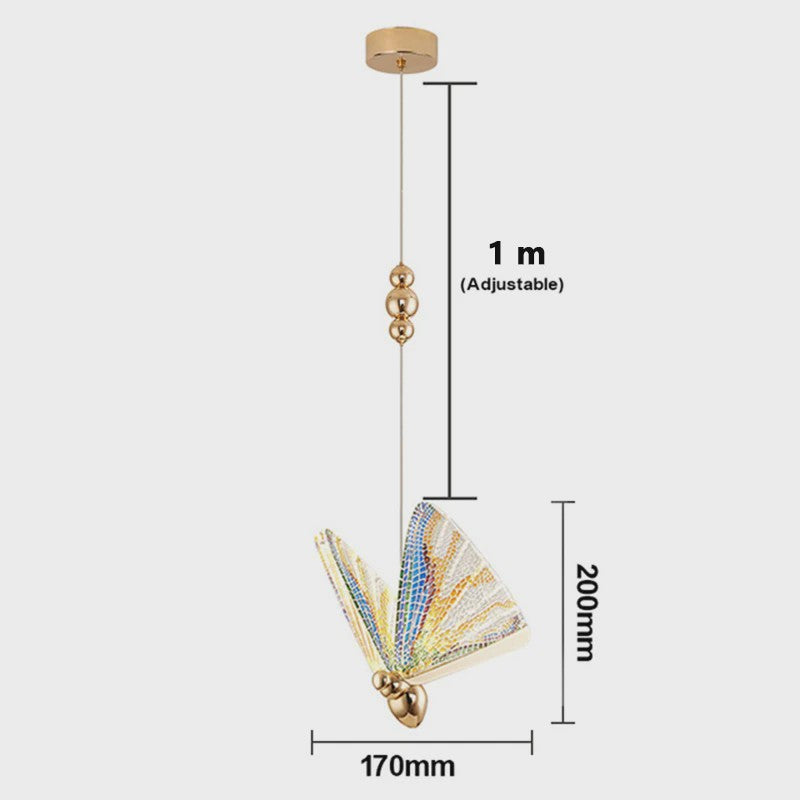 Luxe Vlinder Hanglamp - Moderne LED Plafondlamp voor Slaapkamer & Woonkamer