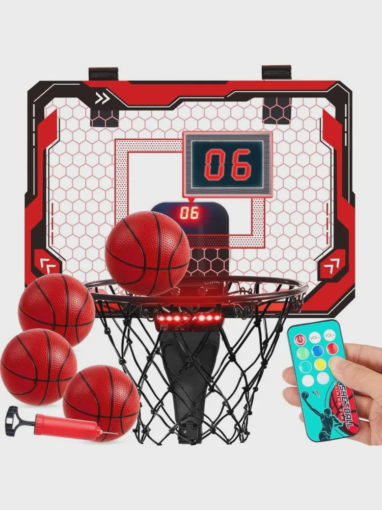 Mini Indoor Basketbalring met Verlichting - Leuk voor Kinderen & Cadeau