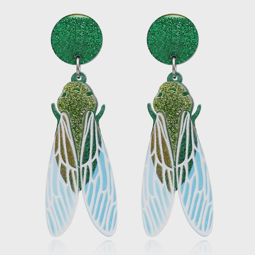 Unieke Acryl Statement Oorbellen - Vrouwen Trendy Party Sieraden