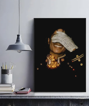 Iconische Michael Jackson Poster - Retro Muziek Kunst Decoratie