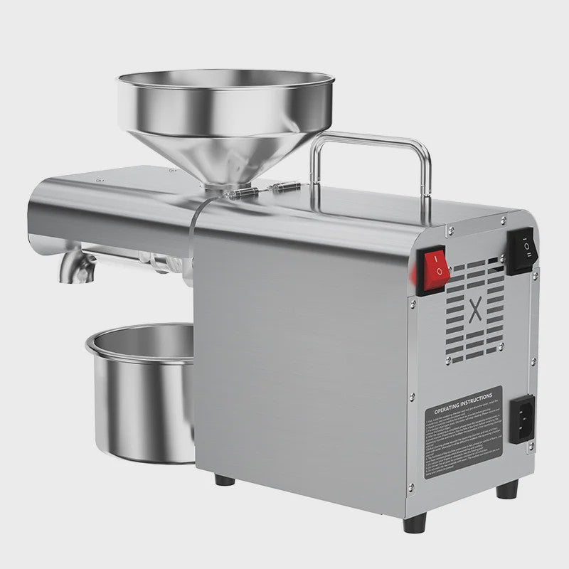 Automatische Oliepers Machine - Koud & Warm Persen voor Huishoudelijk Gebruik