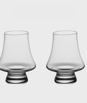 Set van 4 Kristallen Whiskey Proefglazen - 270ml Loodvrij Glaswerk