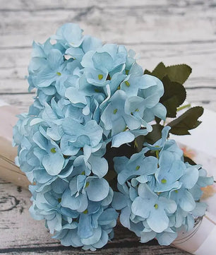 Kunstbloemen Hydrangea - Zijde Boeketten voor Bruiloft, Decoratie & Feest