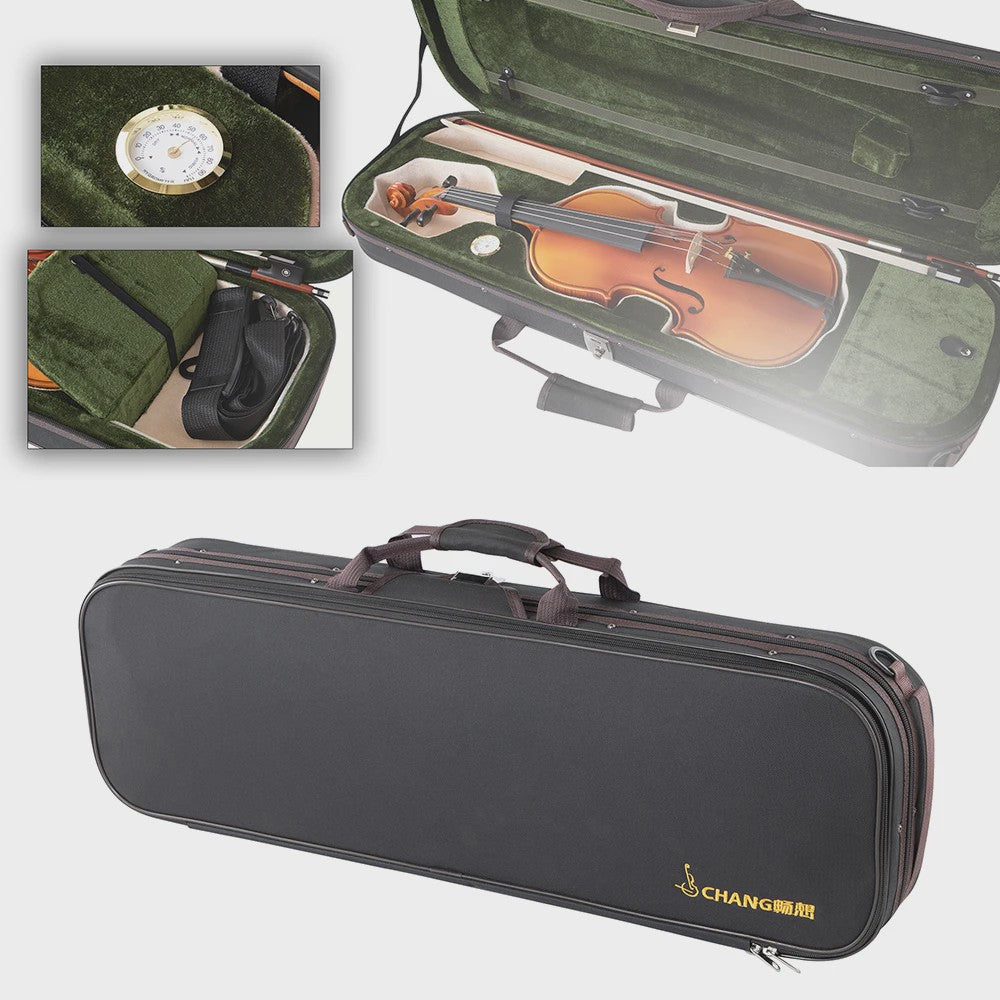 Draagbare Vioolkoffer van Oxford Doek - Bescherming voor 4/4, 3/4, 1/2, 1/4 Maten