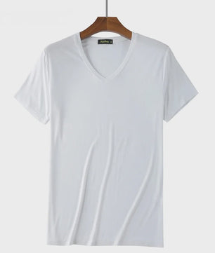 2-Pack Bamboe Fiber T-shirts Heren - Ronde Hals, Korte Mouw, Ademend & Zweetabsorberend