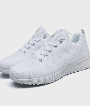 Dames Sneakers - Ademend Mesh Casual Schoenen voor Comfortabel Wandelen en Dagelijks Gebruik