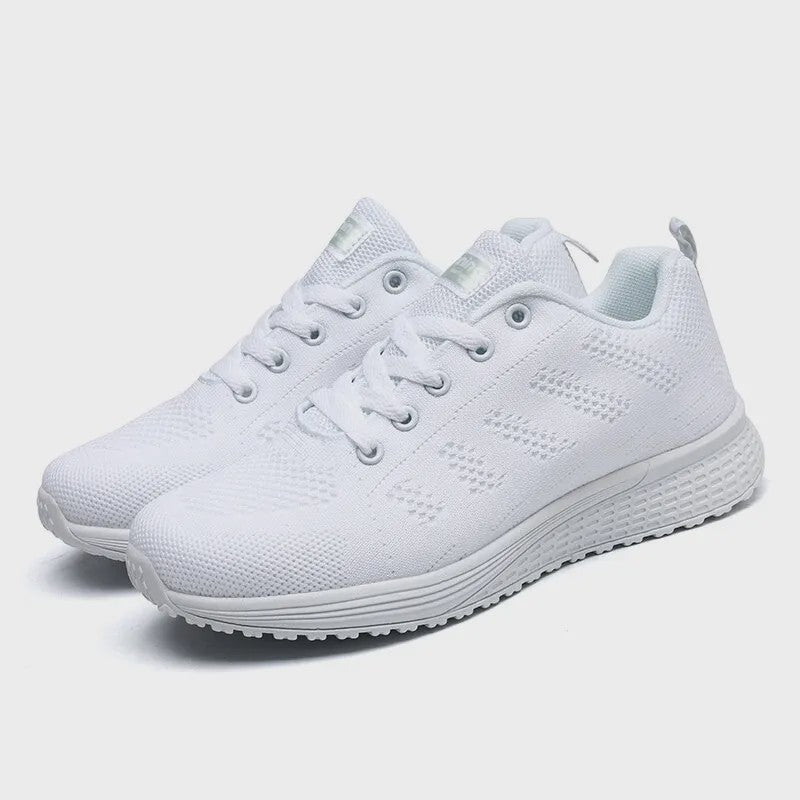 Dames Sneakers - Ademend Mesh Casual Schoenen voor Comfortabel Wandelen en Dagelijks Gebruik