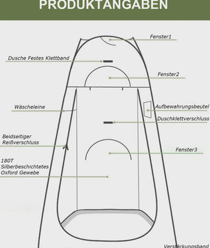 Pop-up Outdoor Tent - Waterdicht, UV-Beschermend & Draagbaar - Ideaal voor Camping & Vakantie