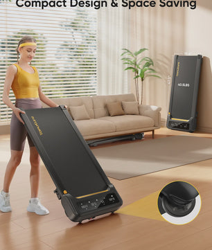 Toputure TP3 Walking Pad Loopband - 10 km/u, 9% Incline, 2.5PK, Compact & Slim
