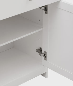 Ruime Buffetkast met 3 Lades en 4 Deuren - Oak Look Blad