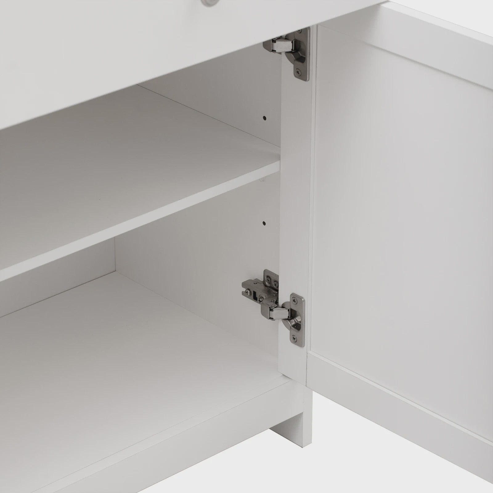 Ruime Buffetkast met 3 Lades en 4 Deuren - Oak Look Blad