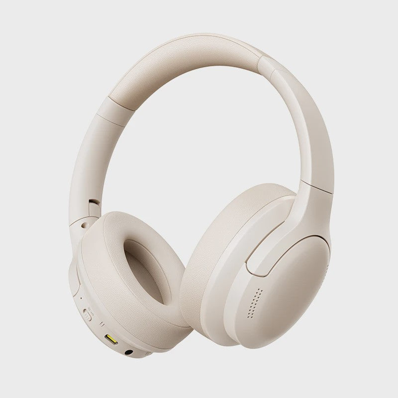 Baseus BH1 Lite Draadloze Koptelefoon - Bluetooth 6.0, 80 Uur Speeltijd, Super Bass & Heldere Oproepen