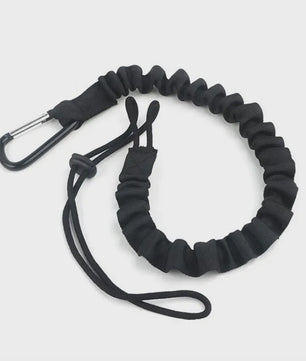 Veiligheidskabel met Karabijnhaak - Telescopisch & Anti-Val Lanyard voor Werk en Sport