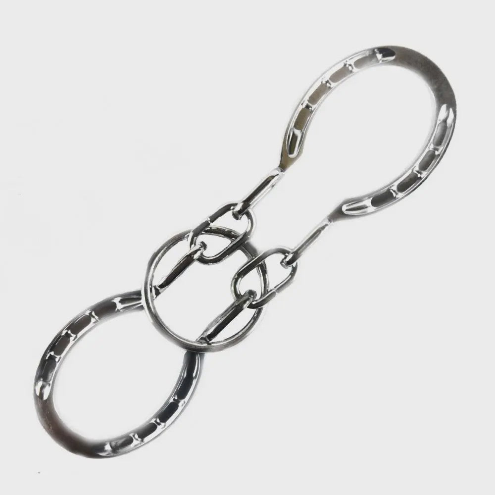 Klassieke Metalen IQ Puzzel Set - Uitdagende Breinbrekers voor Volwassenen