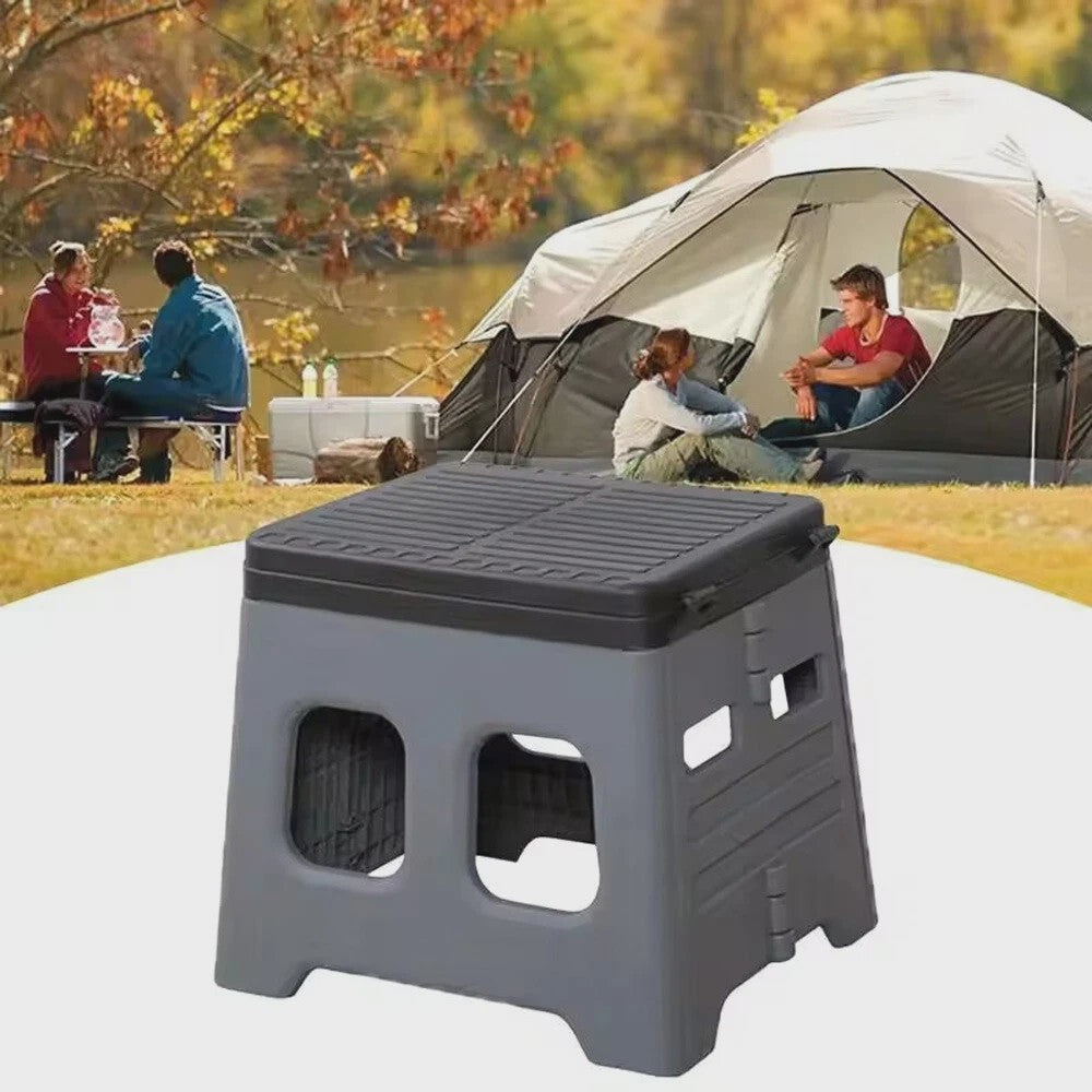 Draagbaar Toilet met Deksel - Sterk en Compact voor Kamperen, Wandelen & Boottochten