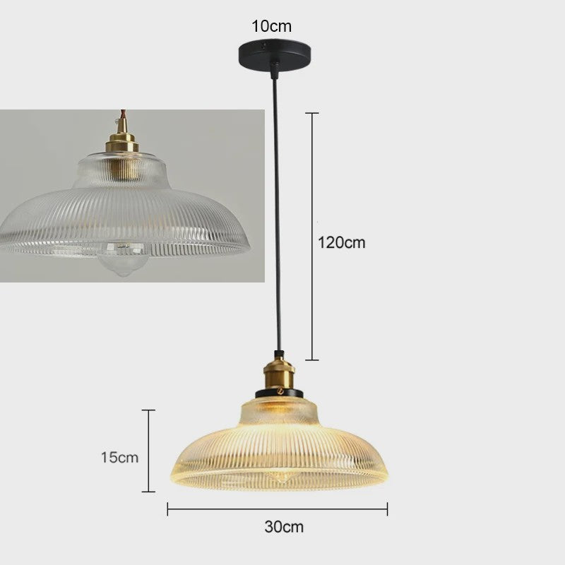 Moderne Glazen Hanglamp - Stijlvolle Plafondlamp voor Woonkamer, Keuken & Eetkamer
