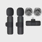 Draadloze Lavalier Microfoon voor iPhone, Android & PC - Plug & Play Mini Microfoon