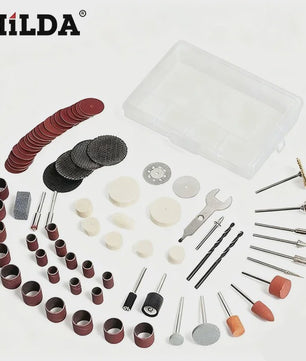 HILDA 91-delige Rotary Tool Accessoireset voor Dremel en Vergelijkbare Gereedschappen