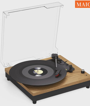 MAIO Draagbare Platenspeler met Ingebouwde Speakers en 3 Snelheden