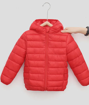 Warme Winterjas Meisjes met Capuchon - Dik & Waterdicht - 3-12 Jaar