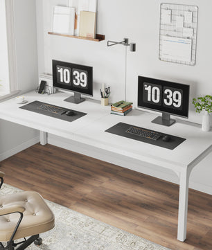 Tribesigns Extra Groot Bureau 200x70cm - Robuust Werkbureau voor Kantoor en Thuis