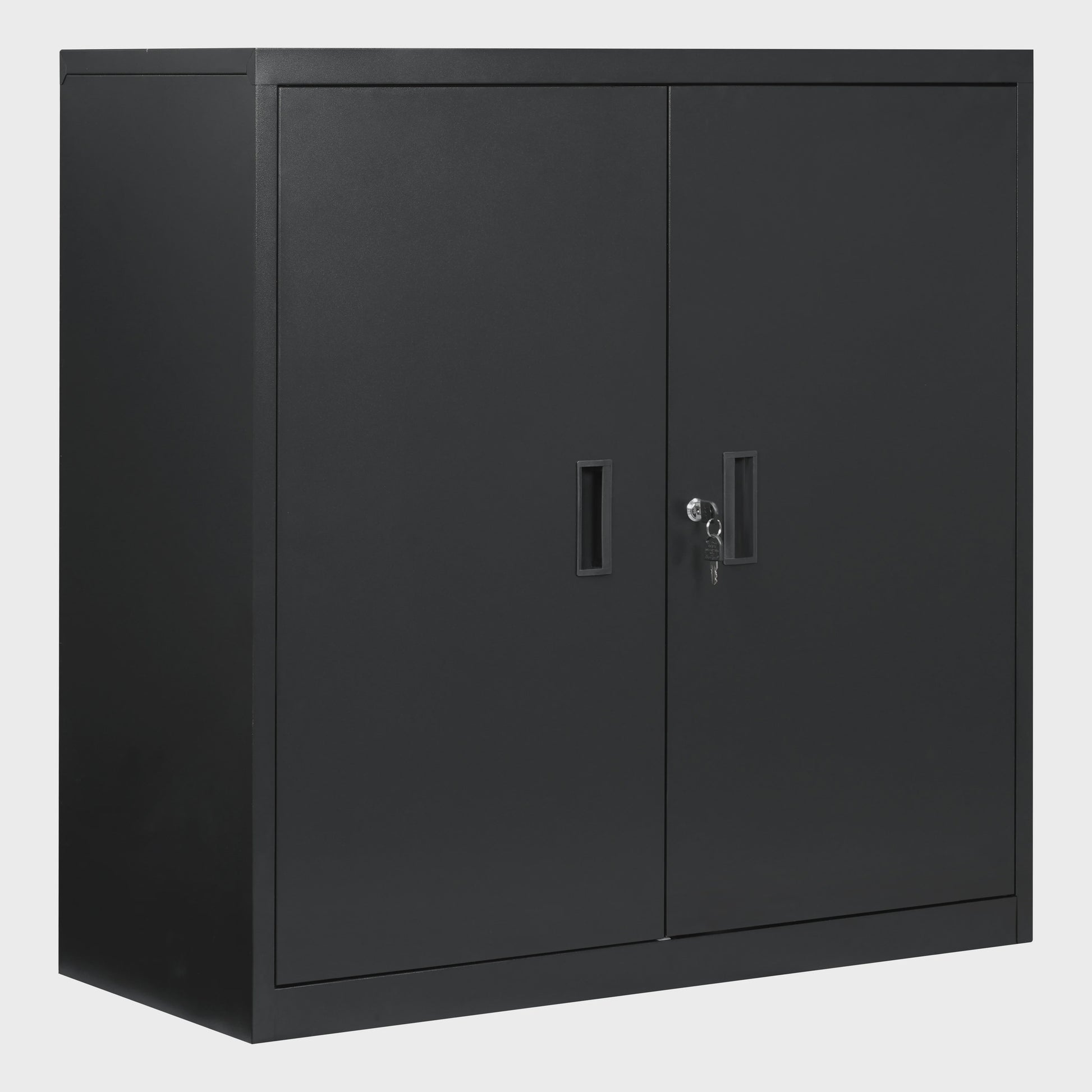 Afsluitbare Metalen Archiefkast met Slot en Verstelbare Legging - Kantoor & Printerkast