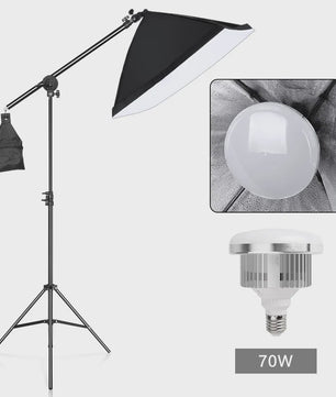Professionele Softbox Verlichting Set 50x70cm voor Fotografie & Video (LED Bi-Color)