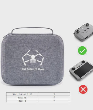 Waterdichte Opbergtas voor DJI Mini 2/2SE/4K Drone - Beschermende Draagtas met Ruimte voor Accessoires