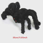 Enorme Zwarte Pluche Spin - Halloween Decoratie 30-200cm