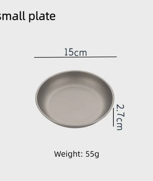 Lichtgewicht Titanium Camping Bord – Perfect voor Outdoor, Picnic & Reizen