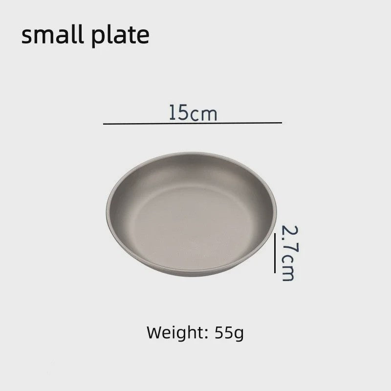 Lichtgewicht Titanium Camping Bord – Perfect voor Outdoor, Picnic & Reizen