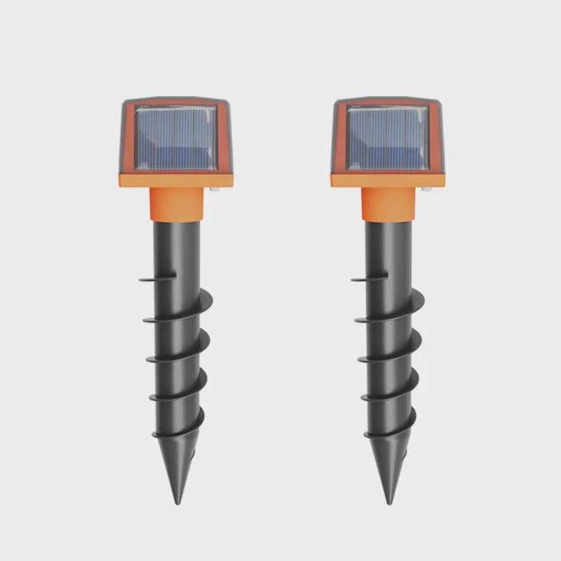 Solar Mollenverjager & Slangenverjager - Geluidsgolf & IP66 Waterdicht
