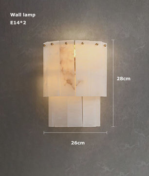 Luxe Marmer LED Kroonluchter Goud/Chroom - Dimbaar