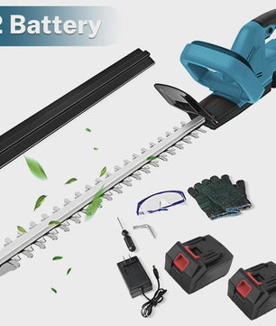 Draadloze Heggenschaar 22-Inch met 21V Batterij en Oplader