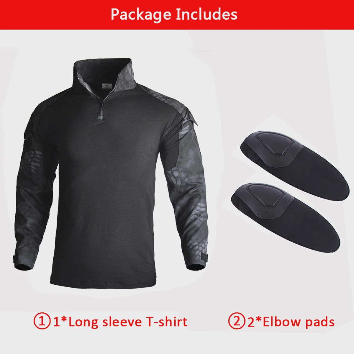 Tactisch Camouflage Uniform Set: Cargo Broek & Shirt voor Heren