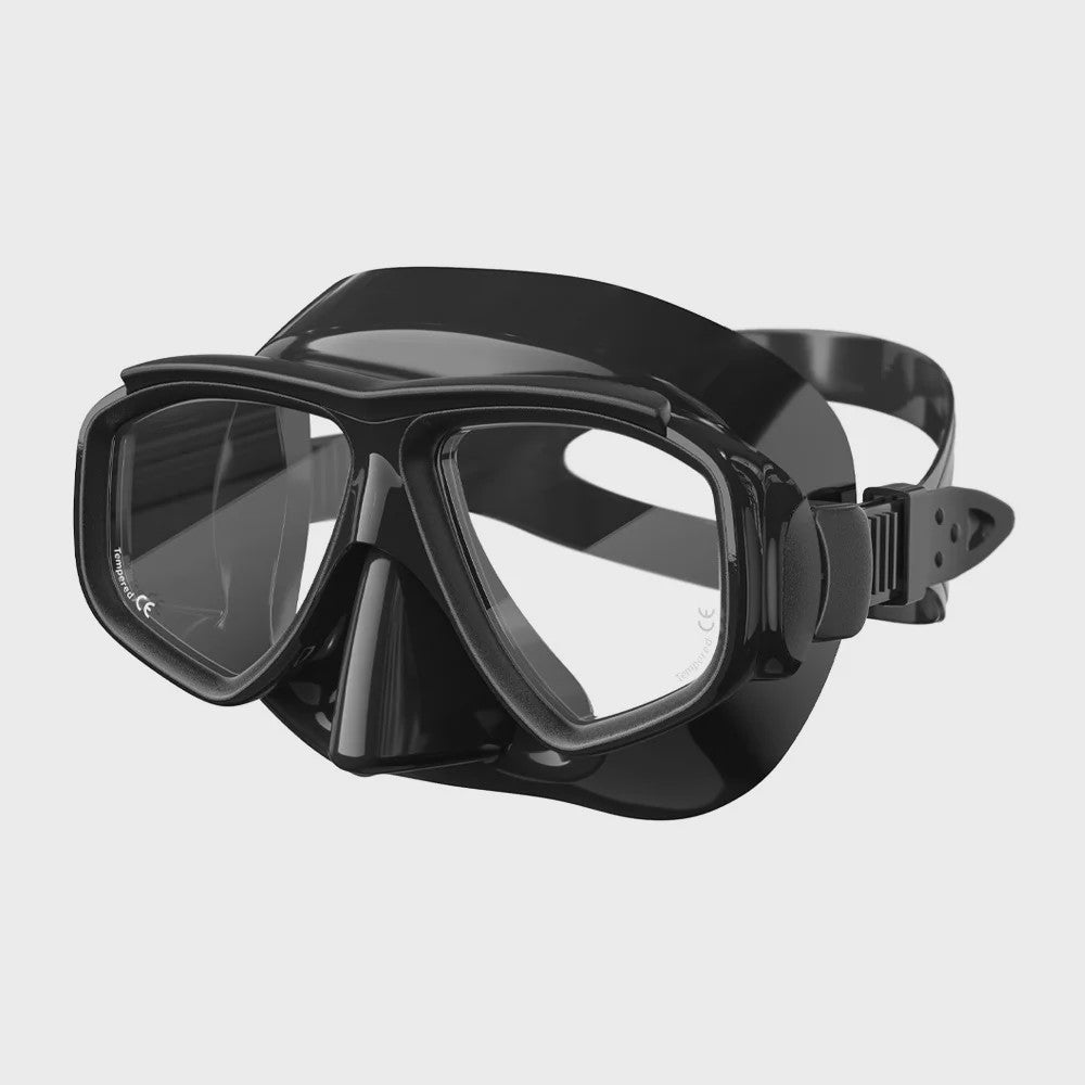 Professionele Anti-Condens Duik- en Zwemmasker met Snorkelset voor Volwassenen - UV-bescherming, Siliconen