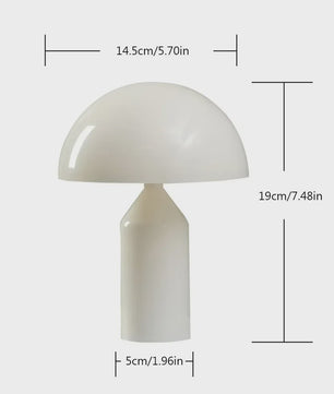 Mushroom LED Tafellamp - Dimbaar Touchlicht voor Sfeer & Decoratie
