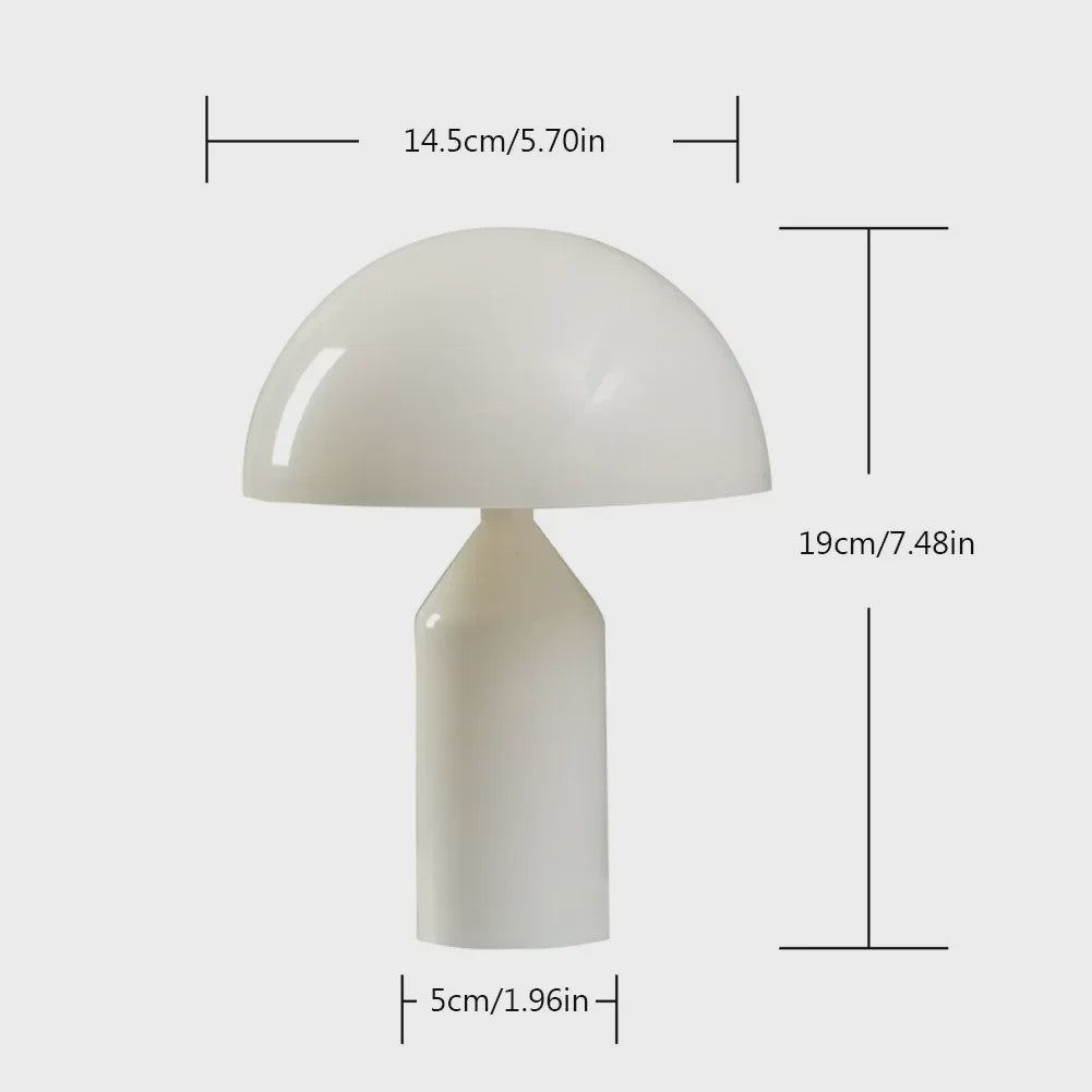 Mushroom LED Tafellamp - Dimbaar Touchlicht voor Sfeer & Decoratie