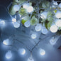 10 Meter LED Snoer Verlichting met Baljes - USB/Batterij - Buiten & Binnen - Feestelijk Decoratie Licht