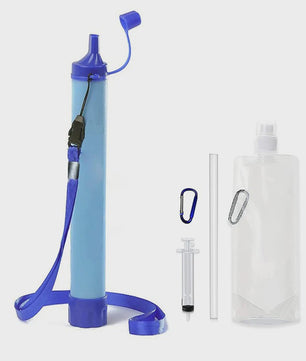 Persoonlijk Waterfilter Rietje - Outdoor Waterzuiveraar voor Kamperen, Wandelen en Noodsituaties
