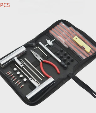 Universele Bandenreparatieset voor Auto & Motor - Compleet Gereedschap