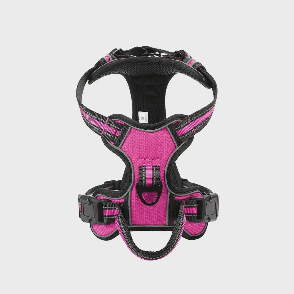 Verstelbaar Hondentuig Nylon - Reflecterend, Zacht & Ademend - Anti-trek - Voor Kleine tot Grote Honden