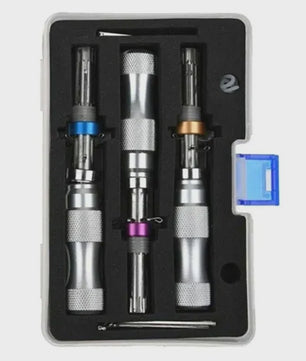3-delige Tubular Lock Pick Set - Roestvrij Staal - 7-Pin Sloten