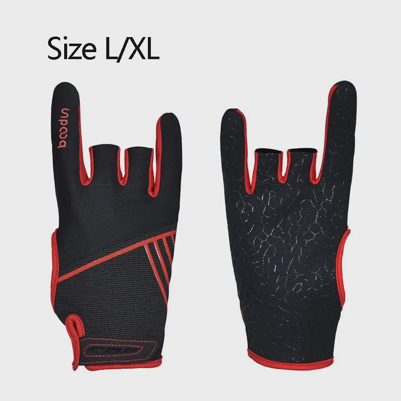 Unisex Vingerloze Bowlinghandschoenen - Ademend, Anti-slip & UV-bestendig