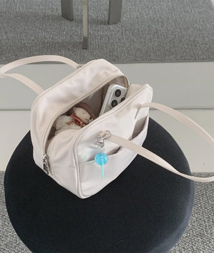Stijlvolle Nylon Boston Bag - Lichtgewicht Schoudertas & Crossbody Tas voor Dames