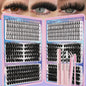 Fluffy Wimperextensie Kit: 720 Stuks Wimper Clusters & Tools voor een Volle Look